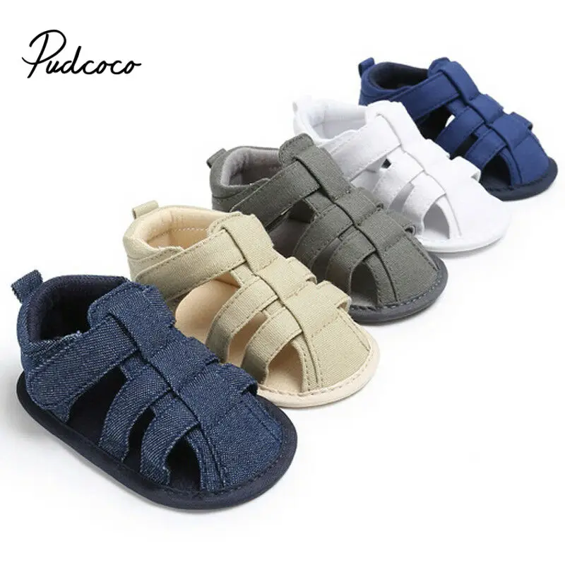 

Newest Summer Kids Shoes 2020 Fashion Canvas Sweet Children Sandals For Boys Girls Toddler Baby Breathable Hollow Out Shoes