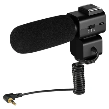 

CM-520 Mono Microphone NCR Noise Reduction Pickup External Microphone for SLR Cameras,Phones, Cameras