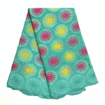 

2020 Hot African Lace Fabric Embroidered Nigerian Lace Fabric Bridal High Quality French Tulle Lace Fabric For Party Dress 37F15