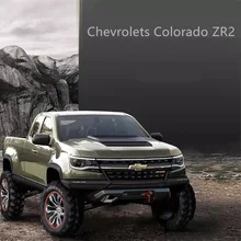 

1:32 Chevrolet Colorado ZR2 Pickup Alloy Car Model Die Cast Metal Simulation Off-road Vehicle Acousto-optic Boy Toy Car Gift