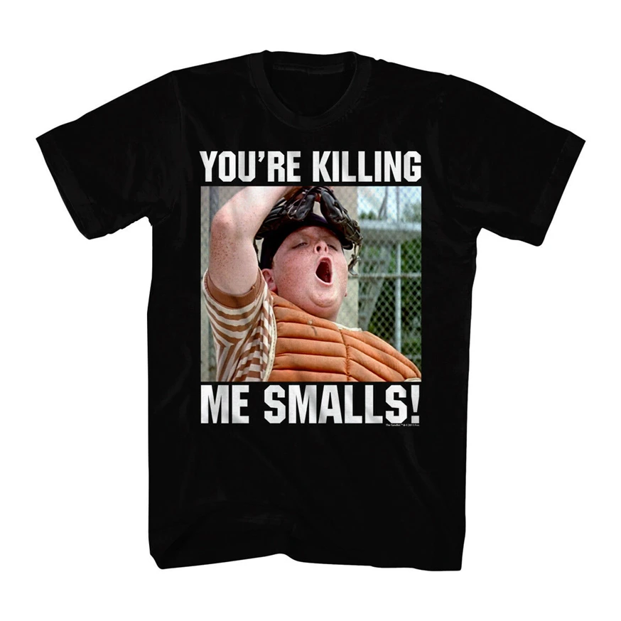 Sandlot ТВ фильм на поле мяча You'Re Killing Me Small футболка для взрослых Высокое качество