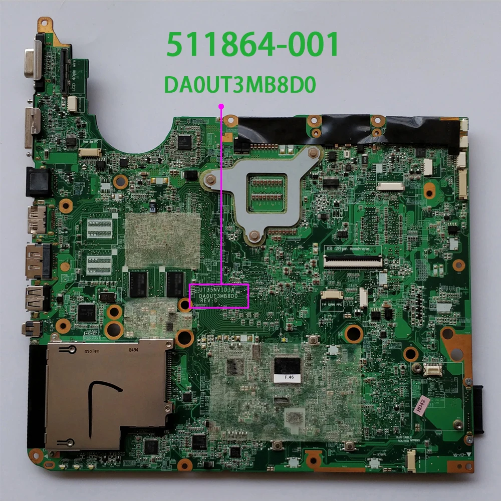 for HP Pavilion DV6 DV6-1000 Series 511864-001