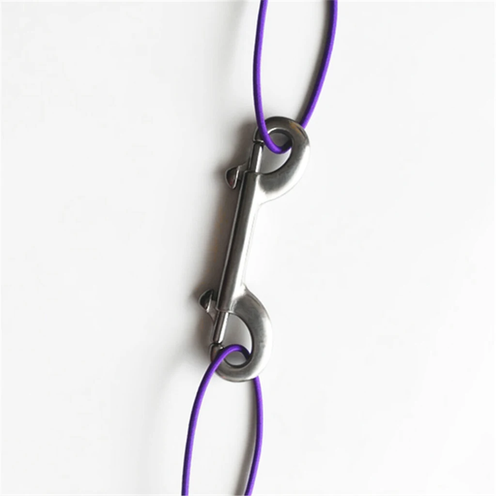 4pcs Stainless Steel Double Ended Bolt Snaps Trigger Hooks Dog Clips Stainless Steel Diving Clip 