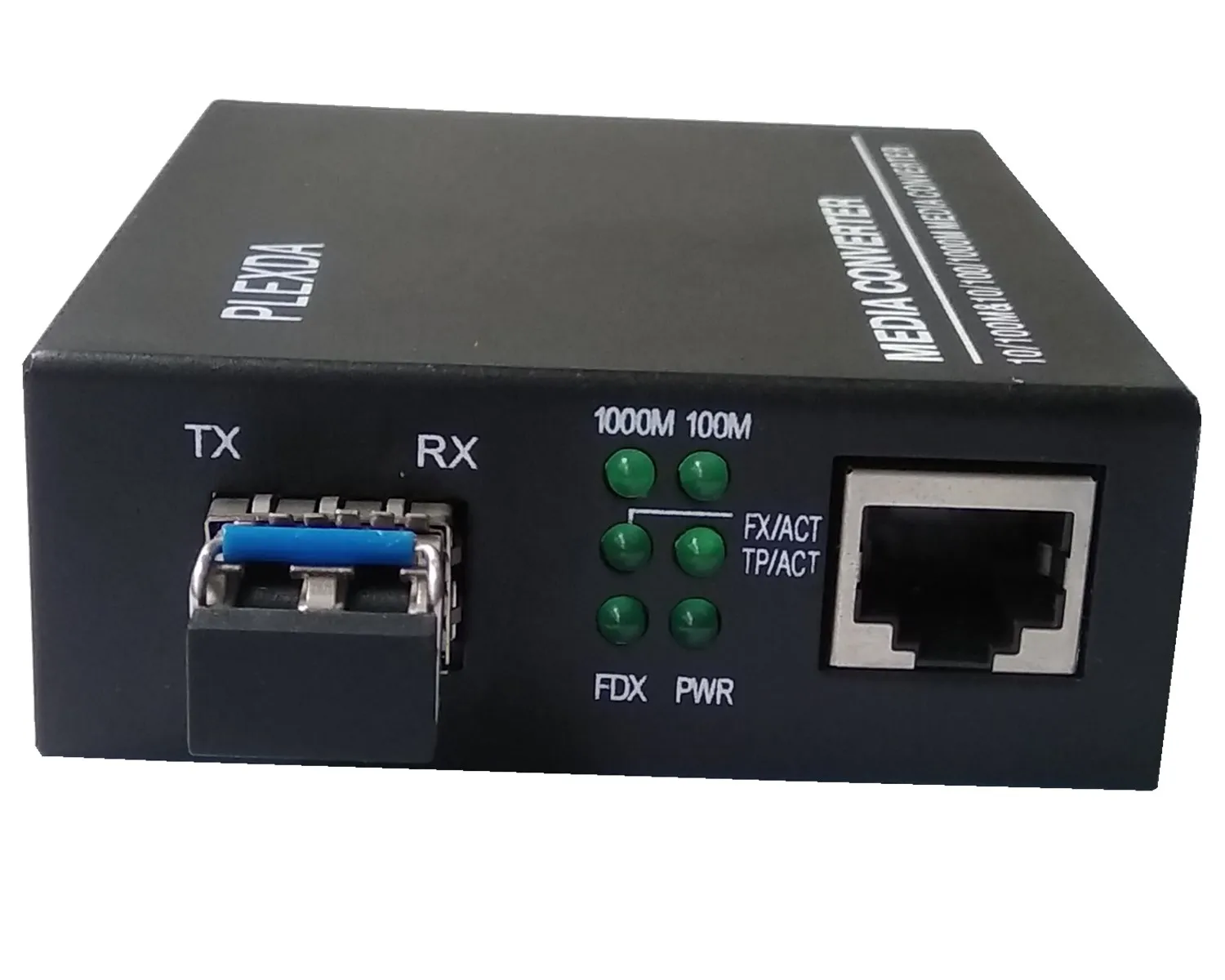 Plexda Fiber Media Converter 20km(12.42Miles) to Ethernet 10/100/1000M – Auto  Sensing Jumbo- LFP AliExpress