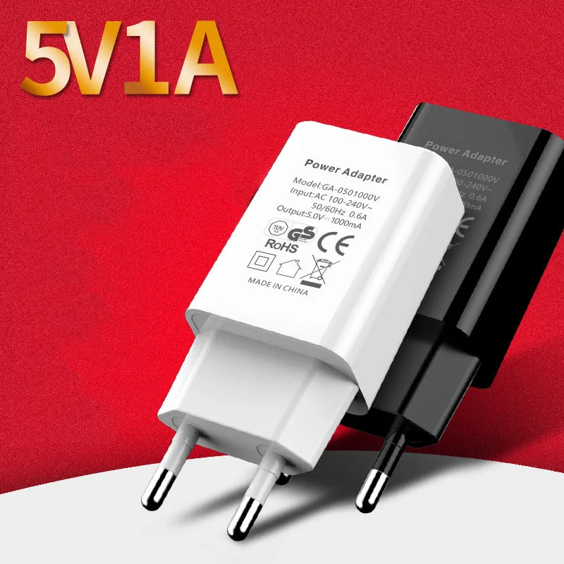 USB Зарядное устройство 5V 1A/5В 2A переносной usb-адаптер для телефона quick Зарядное устройство EU Plug Портативный телефон Зарядное устройство адаптер для iPhone samsung huawei xiaomi