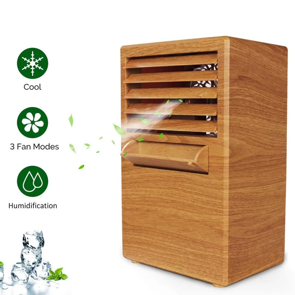 portable air conditioner fan mini evaporative air circulator cooler humidifier