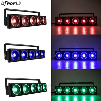 

Djworld 5x30W RGB 3 in1 LED COB Matrix Light DMX512 Stage Effect Lighting For DJ Disco Party Dance Floor Nightclub Bar Wedding