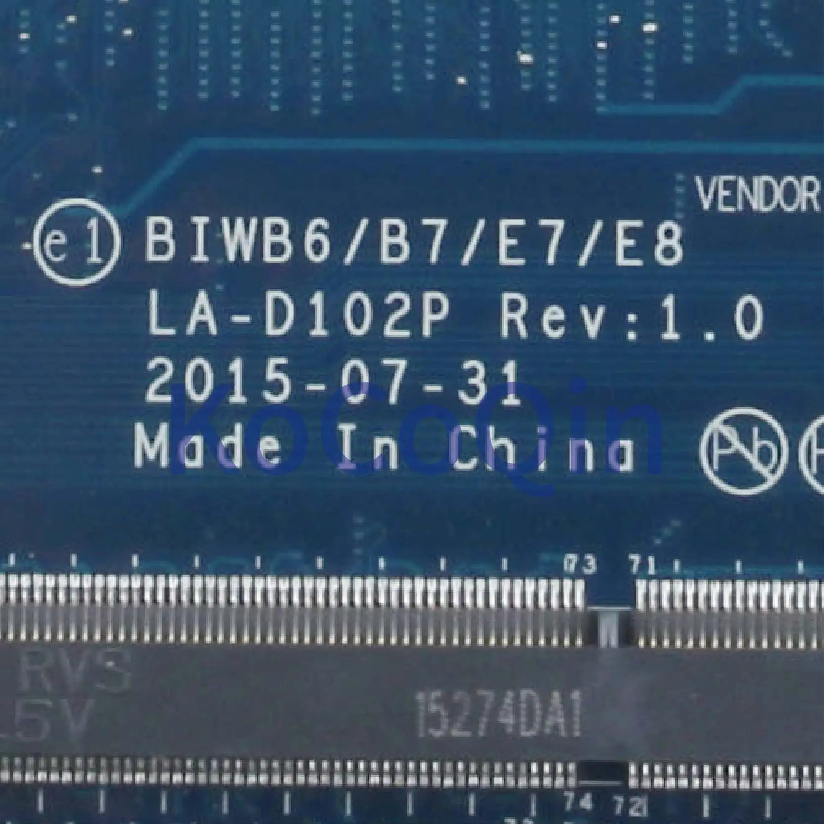 astounding KoCoQin Laptop motherboard For LENOVO B41-80 I7-6500U 14' inch Mainboard 5B20K57295 BIWB6/B7/E7/E8