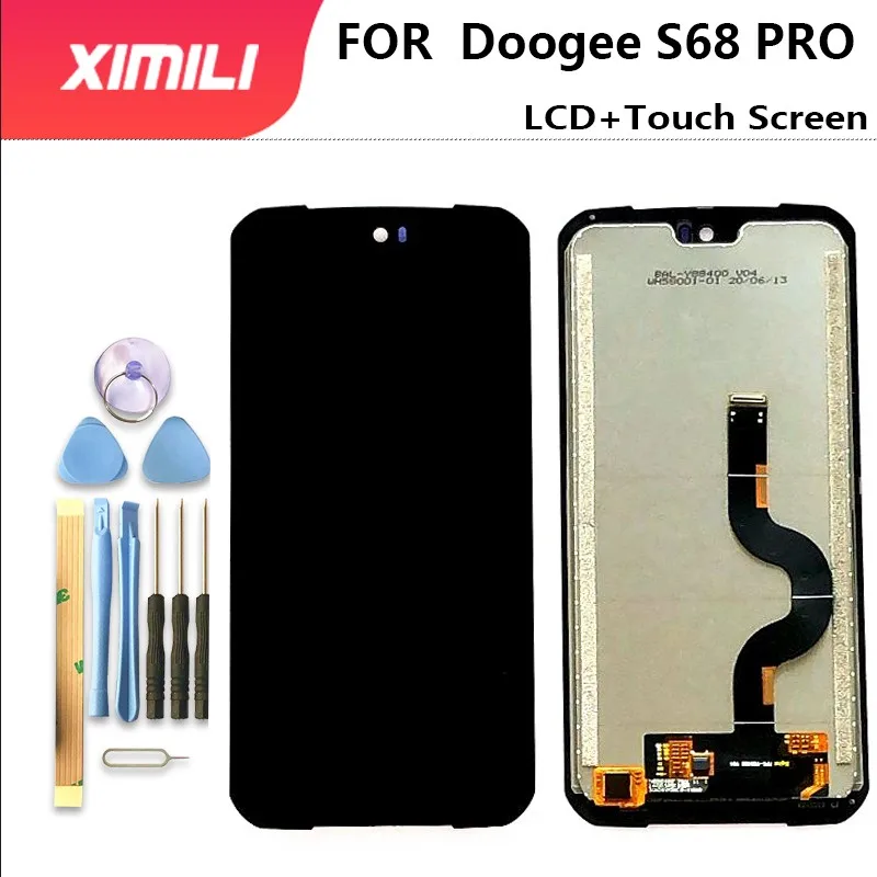Новый 100% оригинал 5 9 дюймов Doogee S68 PRO ЖК-дисплей Дисплей + кодирующий
