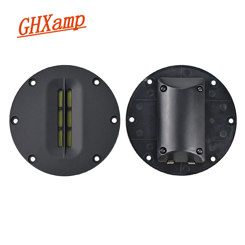 

GHXAMP 4 INCH Portable Ribbon Tweeter Aluminum Belt Treble Diaphragm LoudSpeaker Ribbon Tweeter Soundboox DIY 8OHM 15W 30W 2PCS