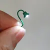 5 Pcs Ho Scale Classic Wall Mount Gooseneck Lamps/street Lamp Model Making Railroad Park Lamps/train/railroad Layout 1