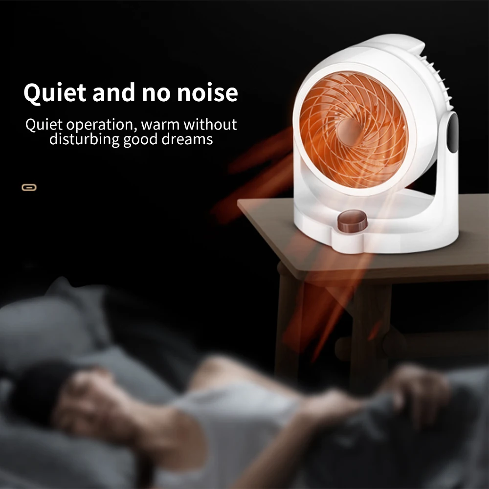 

Portable Air Heater Winter Warm Low Noise Bedroom /Office/Energy Saving Heating Equipment Table Mini Child /Adult Hot Air Blower