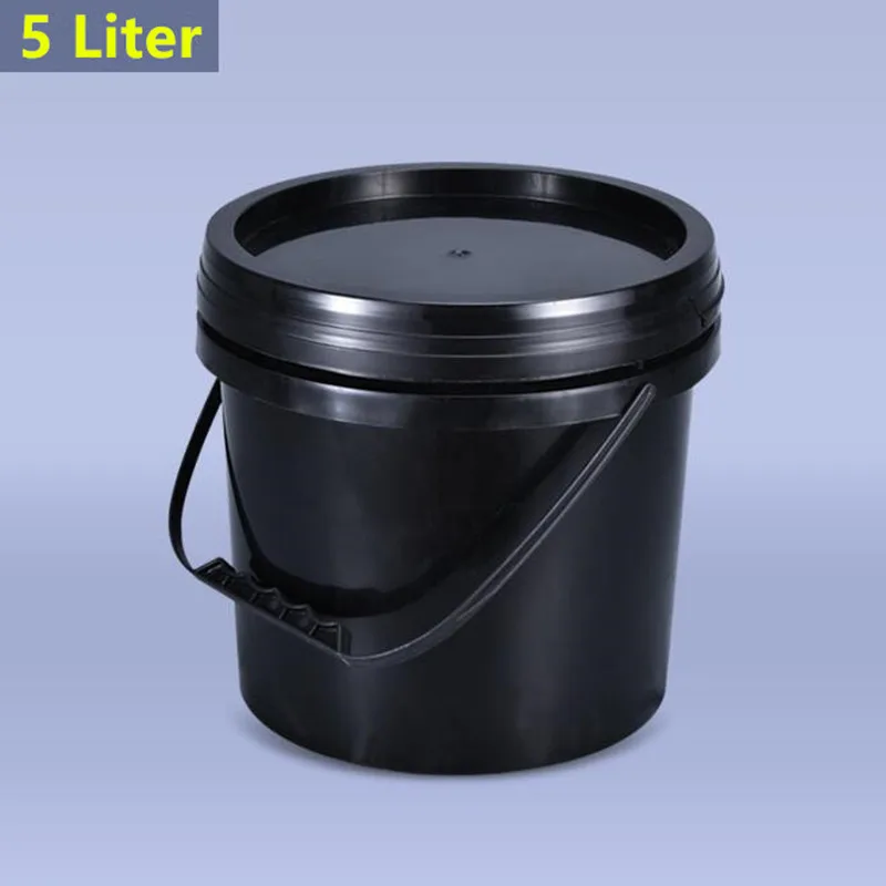 Food 5 Liter Emmer Met Handvat Deksel Duurzaam Chemische Vloeistof Opslag Container Food Grade Emmer 1Pcs|Emmers| - AliExpress