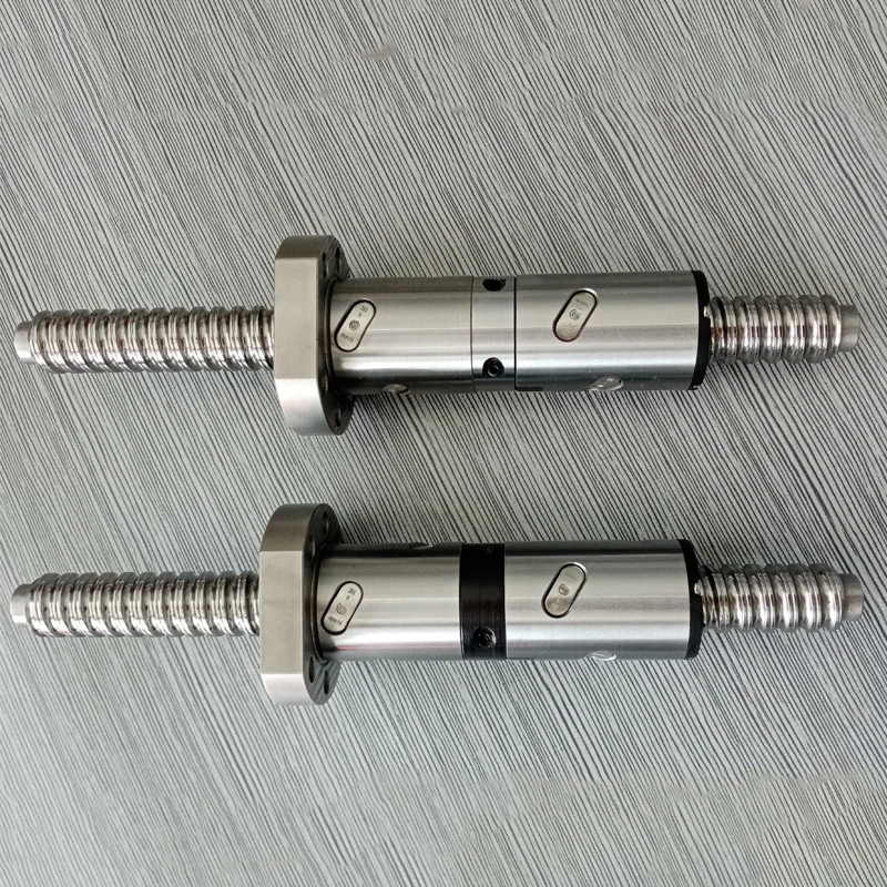 rolo ballscrew com porca de bola dupla 04