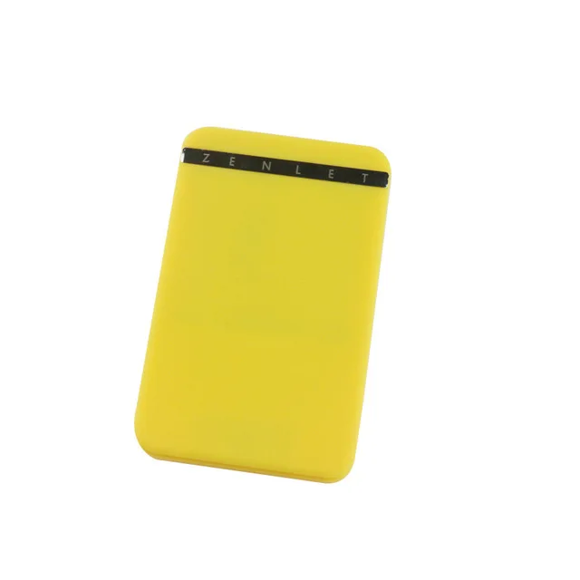 yellow 6-Цвет ID держатель для Карт RFID глушитель сигналов Коробки слайд Метод открывания Коробка FOB чехол для блокировки сигнала телефона защитный чехол Горячая BAG1011 - Цвет: yellow