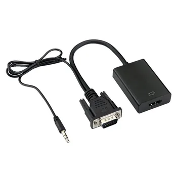 

VGA to HDMI Converter USB powered 1080P VGA TO HDMI conversion