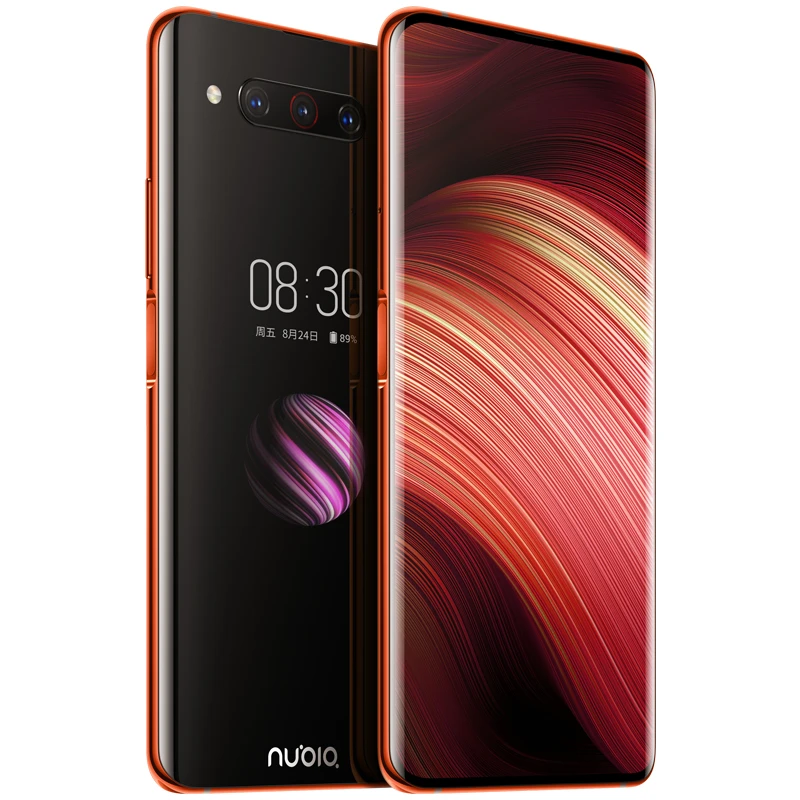 Nubia Z20 двойной экран 6,42+ 5,1 дюймов Смартфон Snapdragon 855+ 8 Гб 128 Гб быстрая зарядка 4,0 4000 мАч 48+ 16 Мп мобильный телефон