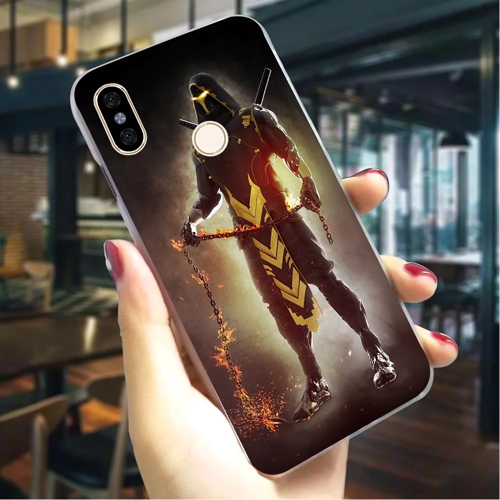 Скорпион в Mortal Kombat чехол для телефона Redmi K20 4X 4A 5 6 7 Plus/5A 6A 6/K20 Pro GO Note 4 3/5/6/7 Жесткий
