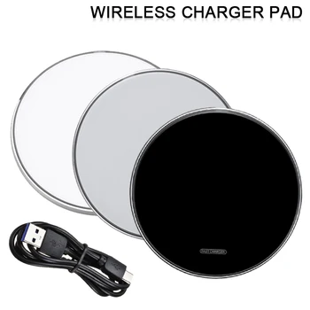 

Fast Chargers For Smart Mobile Cell Phone 10W/15W Qi Wireless Charger Fast Charging Pad Qi Wireless Charger Accessories