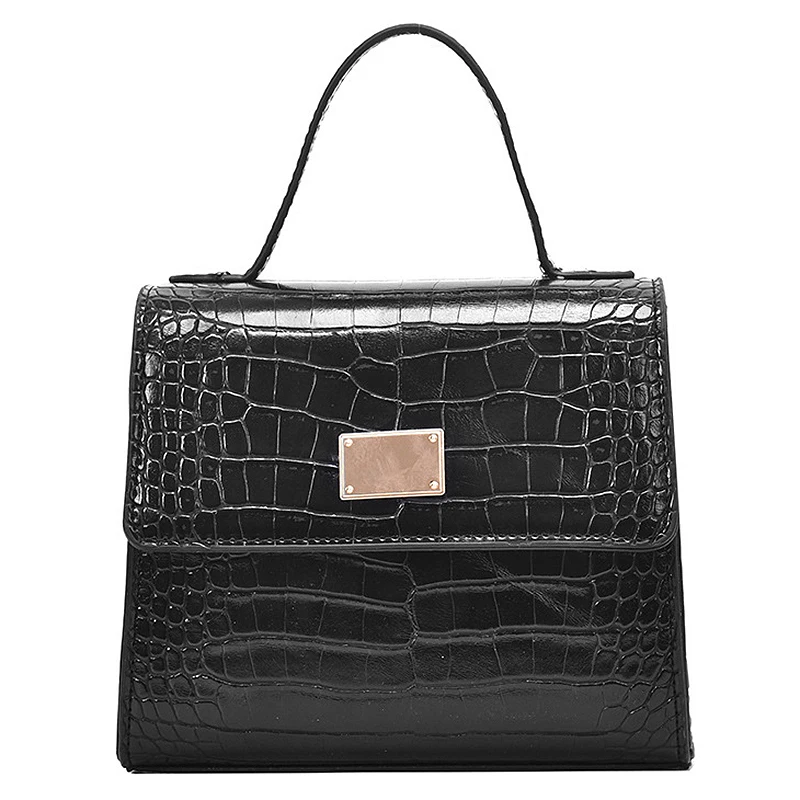 

JHD-Stone Pattern Leather Crossbody Bag for Women Fashion Female Shoulder Bag Female Handbags and Purses with Handle