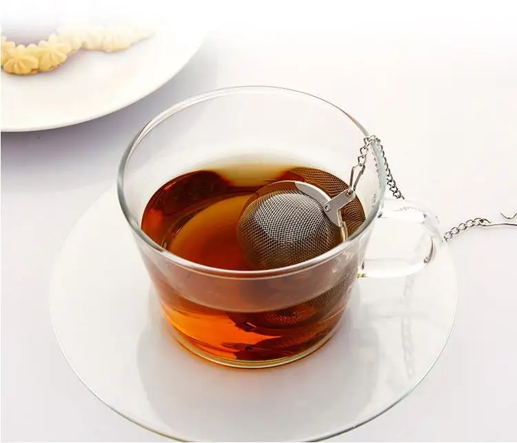 Best Price 1000pcs/lot Stainless Steel Tea Pot Infuser Sphere Mesh