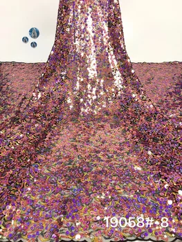 

Elegant Lace Trim Organza Kant 2019 Nieuwste Nigeriaanse Voor Jurk Afrikaanse Kant Bloem Geborduurde Mesh Goud Bladeren Lint