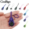 10Pcs Colorful Survival Keychain Zipper Pull Mini Compass for Outdoor Backpack Camping Hiking Pocket Navigator Adventure Tool ► Photo 1/6