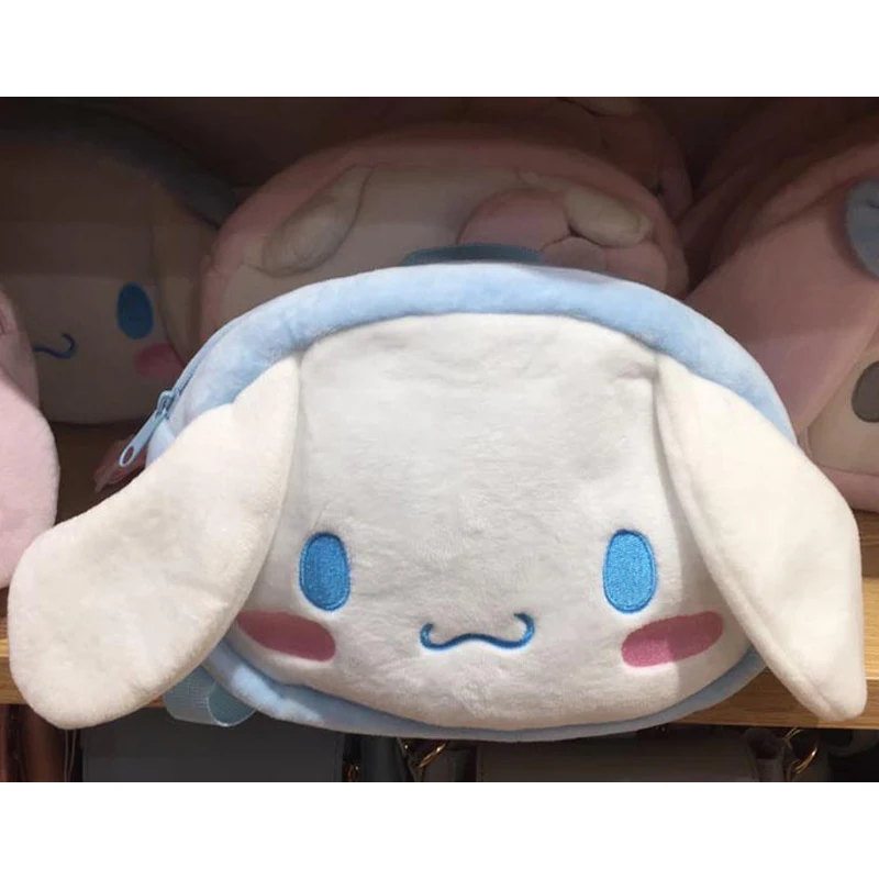 Original Miniso Sanrio Plush Backpack Hello Kitty Pom Pom Purin My Melody  Ladies Double Shoulder Bag Children's Coin Purse Gift - Movies \u0026 Tv -  AliExpress