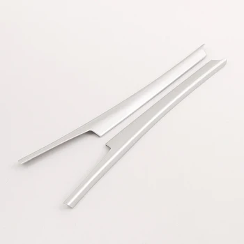 

Wear resistance Gear Side Trim Interior 1Pair Strips For Mercedes-Benz C-class w204 2008-2013 Silver