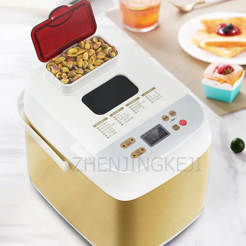 Intelligent Spread Fruit Material Bread Machine Home Automatic Multifunction Knead Dough Breakfast Pork Floss Yogurt Machine