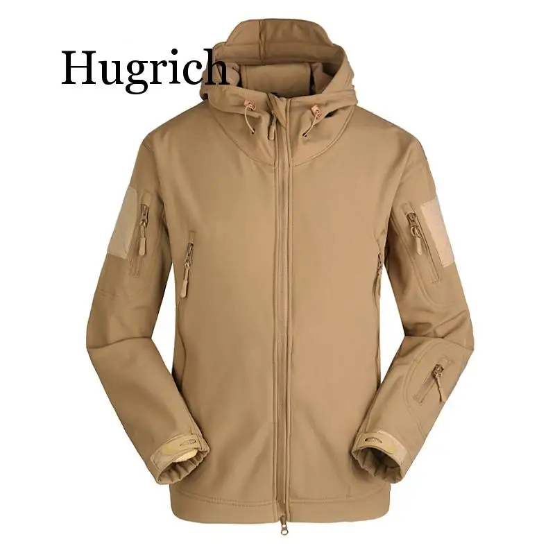 

2020 Tactical Gear Soft Shell Outdoors Jacket High Quality Men Army Casual Waterproof Hunter Warm Clothes Military Hike Jacket