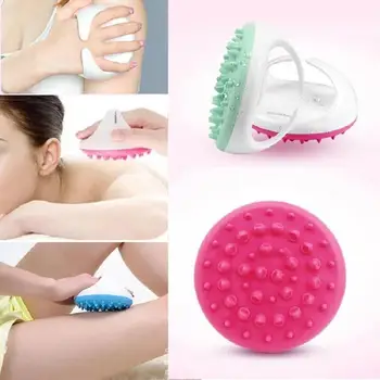 

New Arrival Soft Muscle Massage Anti Cellulite Brush Slimming Relaxing Scrub Full Body Head Neck Back Massager Bath SPA Shower