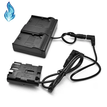 

NP-F970 Dual Channel Power Adapter + BP-511 DR-400 DC Coupler for Canon Camera Digital Rebel EOS 20D 20Da 30D 40D 5D 50D D30 D60