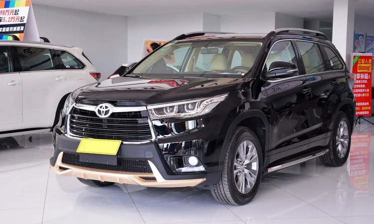 Автомобильный стильный головной фонарь для фары Toyota Highlander светодиодный фонарь двойной U светодиодный drl H7 hid Биксеноновые линзы ближнего света