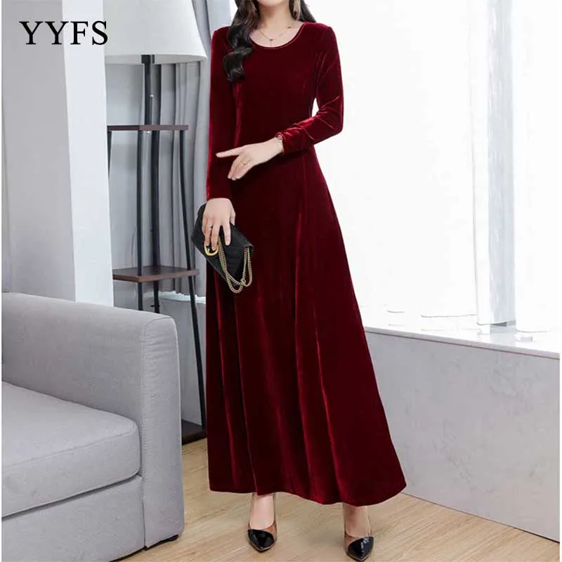 

Sexy Green High Split Velvet Evening Gown Women Elegant Long Maxi Velvet Party Dress Lady Floor Length Dress for Wedding