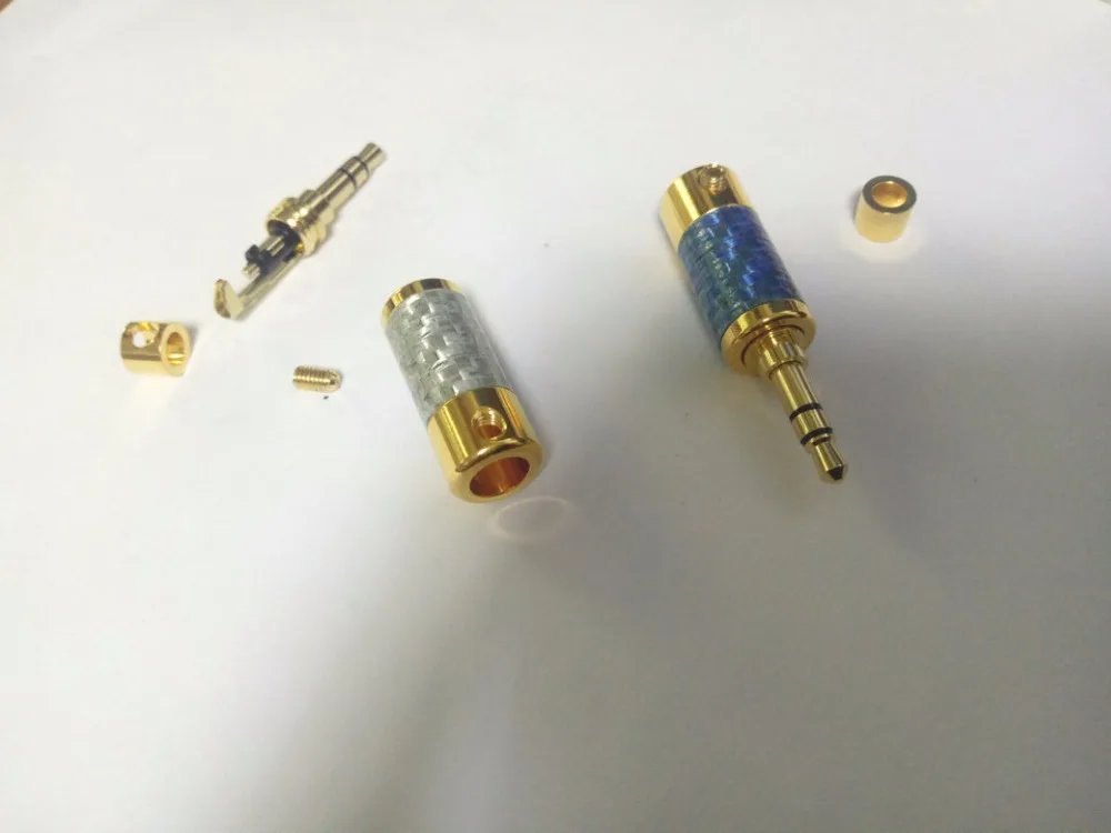 10pcs 3 5 mm 3 Pole Stereo Male Audio Jack Headphone Plug Welding Repair Headphone DIY New