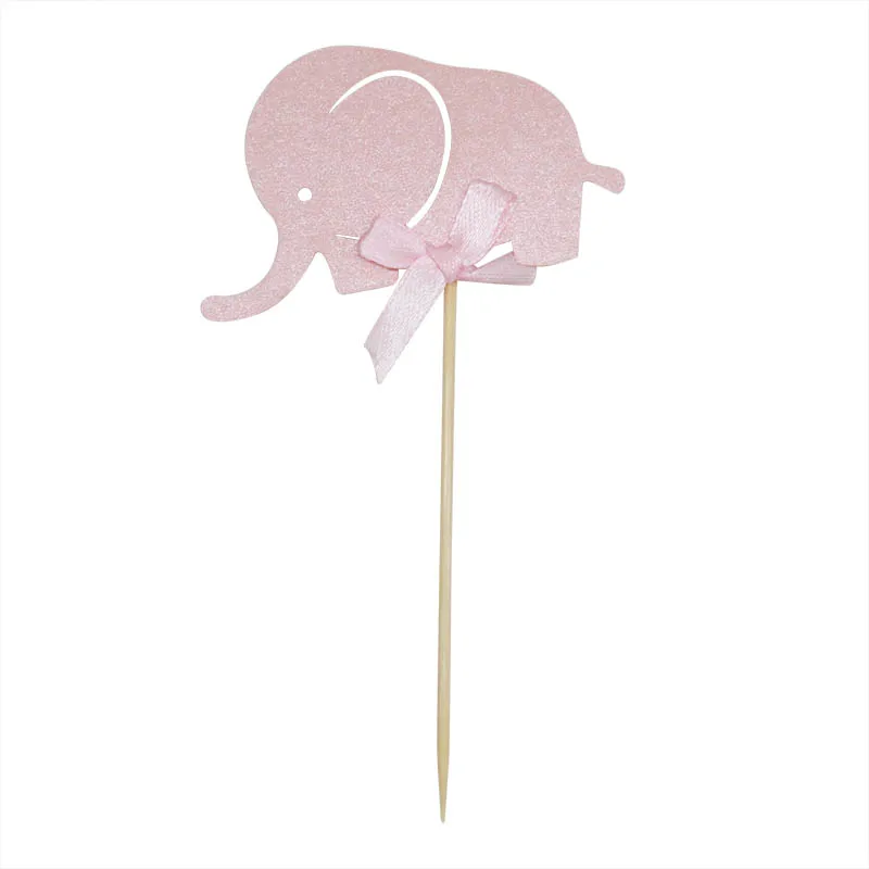 pink-10pcs Милый Слоник, фольгированный шар, розовый, голубой, для маленьких мальчиков и девочек, латексный шар, слон, тематические праздничные детские украшения на день рождения, детский душ, 7 - Цвет: pink-10pcs
