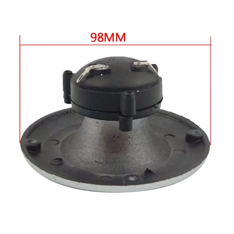 

2PCS 4" Round Piezoelectric Tweeters Ceramic Piezo Horn Audio Speaker Treble Home Stage Loudspeaker Without Light