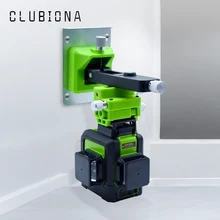 CLUBIONA Store 360 градусов Регулируемый магнитный настенный кронштейн инструмент уровня подвесная настенная вешалка