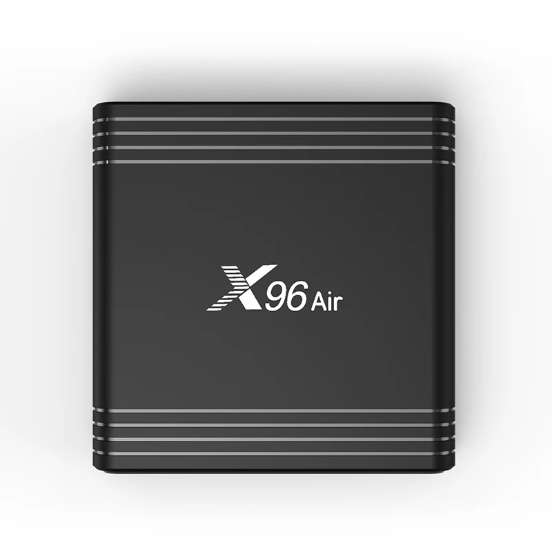 X96 воздуха 8K ТВ коробка Android 9 0 S905 X3 Оперативная память 4 Гб Встроенная 32GB Dual Band 5G WI FI