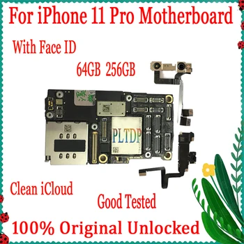 شراءلوحة أم بديلة أصلية 100% لهاتف IPhone 11 PRO مع/بدون معرف للوجه غير مقفلة بالكامل ، تم اختبارها بشكل جيد للوحة المنطق لـ IPhone 11Pro