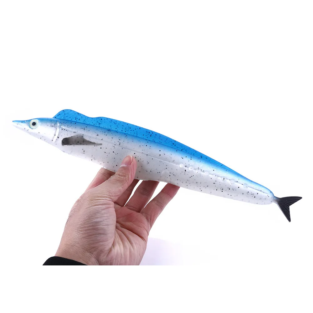 320 мм мягкие приманки Shad Мягкая приманка для рыбалки ловли тунца джиггинг речной