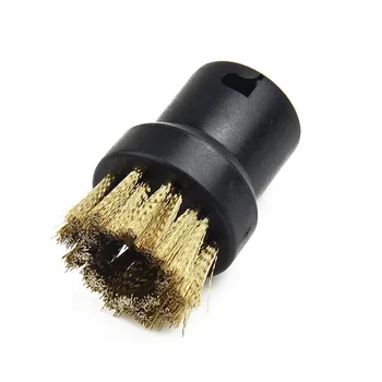 8pcs Round Brush Nozzles Brass Wire Brush Head Repalcements For KARCHER SC1 SC2 SC3 SC4 SC5 Steam Cleaner Accessories 3