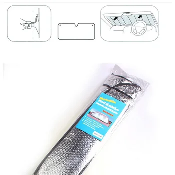 

Exterior Sun shade Trim Sunshade Front & Rear Windshield Heat Reflecting Cover