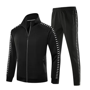 

Men's Sportswear Set New Spring Autumn Clothing Men Jogging Sets Sports Suit Jacket+Pant Male Full Suit Tracksuit