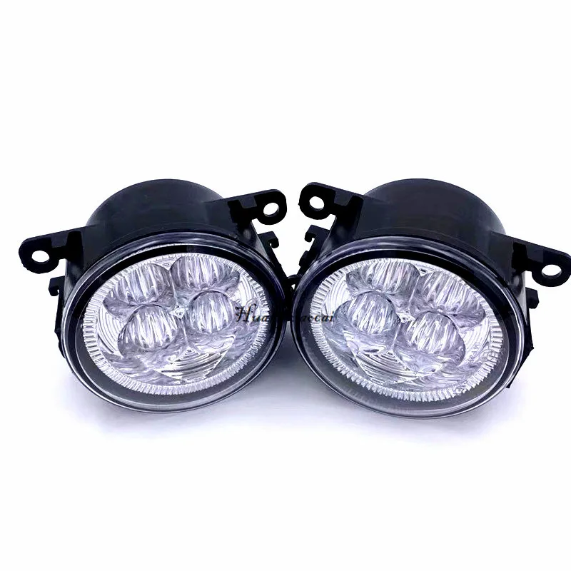 Fog Lamp Assembly angel eyes Light For Renault Duster Megane Fluence Koleos Kangoo Led Lights 30W 1set | Автомобили и мотоциклы