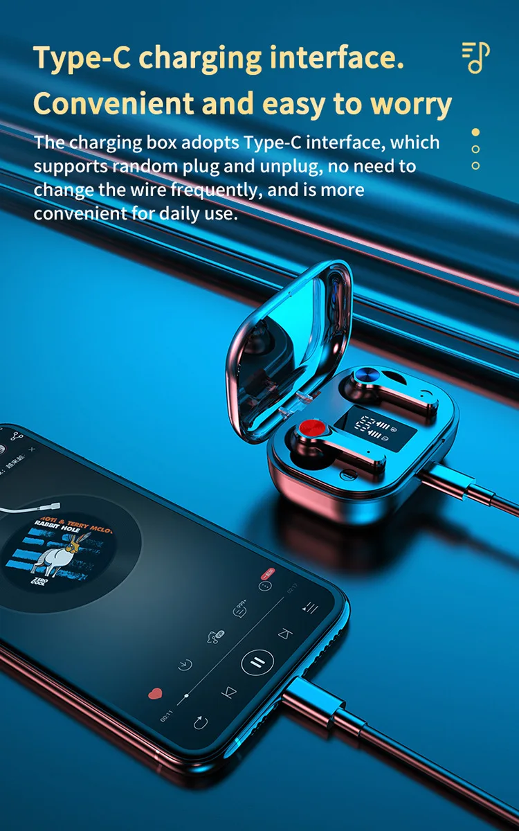 9D BluetoothV5 0 Earphone Wireless Earphones Stereo Sport Wireless Headphones Earbuds Headsets With Microphone For Android Phone