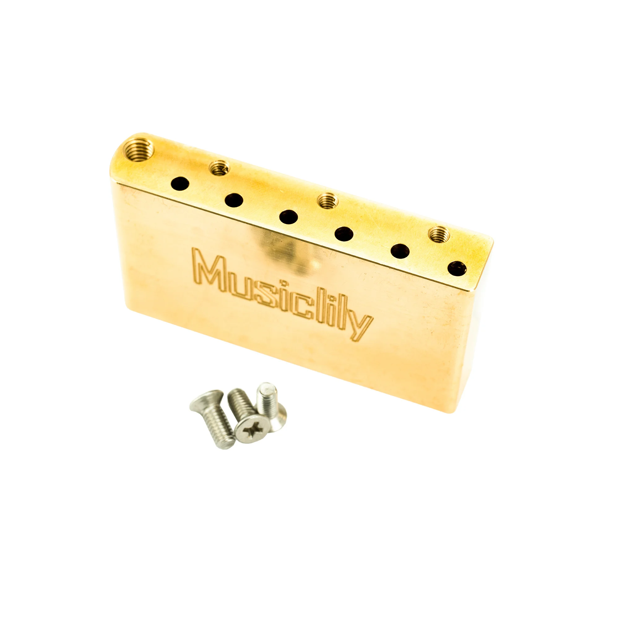 Полностью латунный блок Musiclily Ultra 10 5 мм 40 Tremolo для китайских и индонезийских