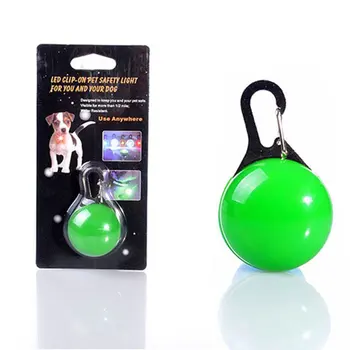 

Cute Dogs Glowing Collars Pet Dog Necklace Round Pendants Flashing Led Collar Safety Luminous Dog Collar For Small Medium Dogs