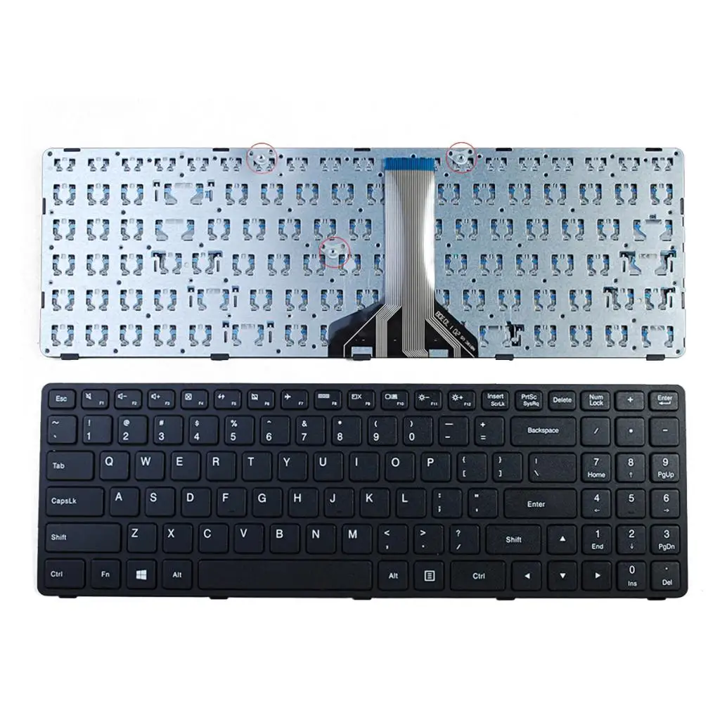 Replacement Laptop Keyboard Us English Layout High Quality For Lenovo Ideapad 100 15ibd Laptops Replacement Keyboards Aliexpress